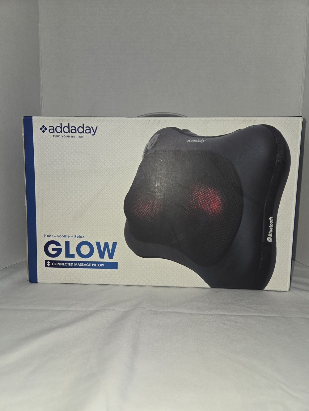 Glow Connected Massage Pillow - Black